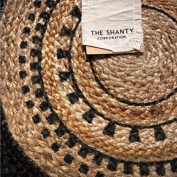 BNWT hand crafted The Shanty Corporation Moroccan Round Bag (with crossbody) - Picture 3 of 11